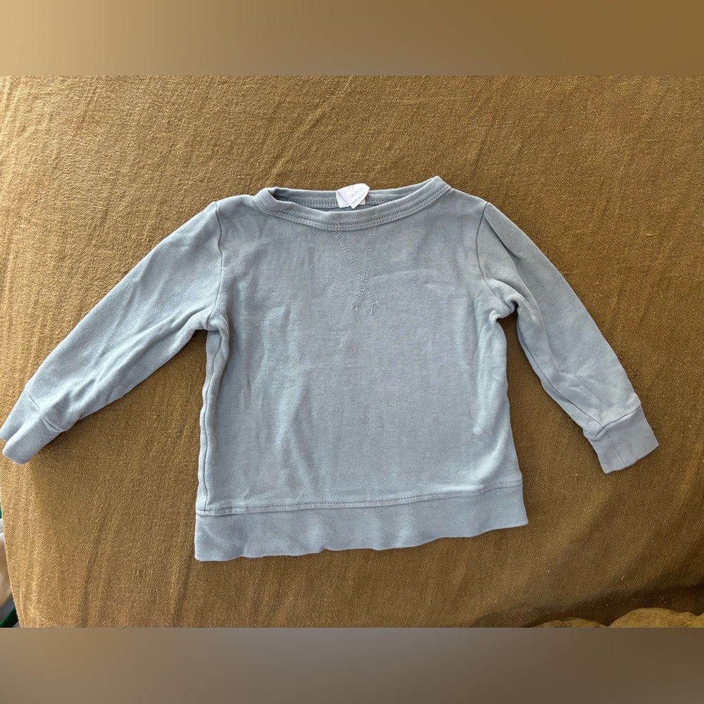 Kate Quinn Kids Long Sleeve Sweatshirt - Soft Gray